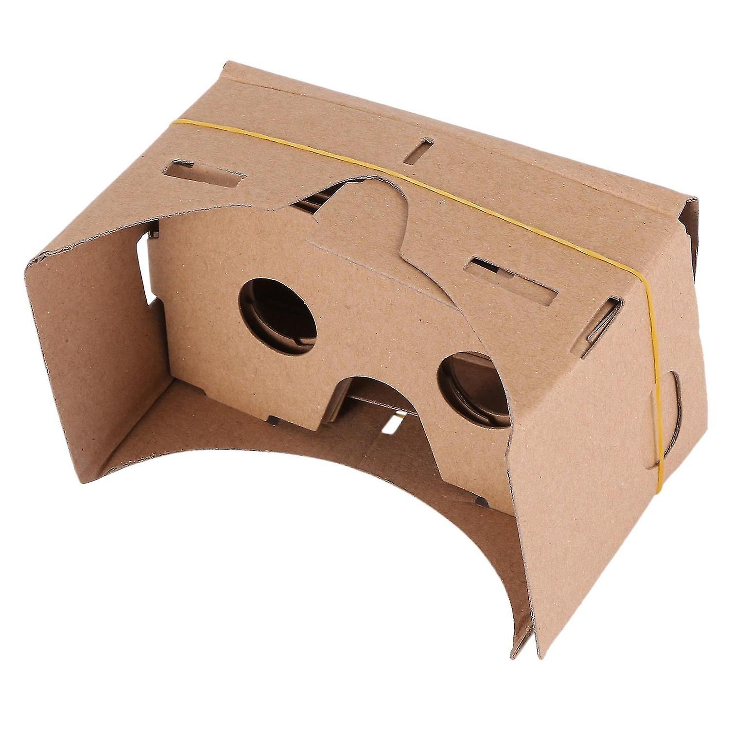 6 Inch Diy 3d Vr Virtual Reality Glasses Hardboard for Google Cardboard