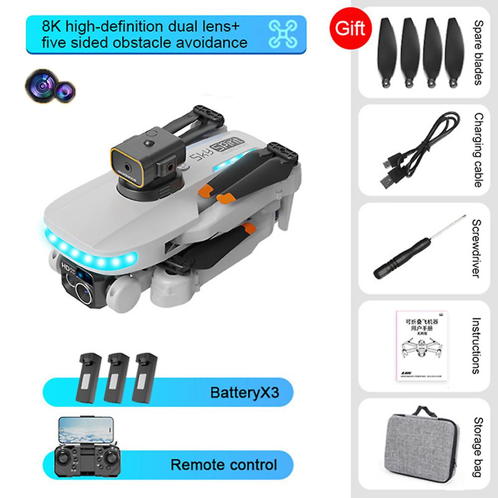 Foldable Aerial-Drone with Large Battery Gravitys Sensing Quadcopters Camera Gifts for Kids Adults