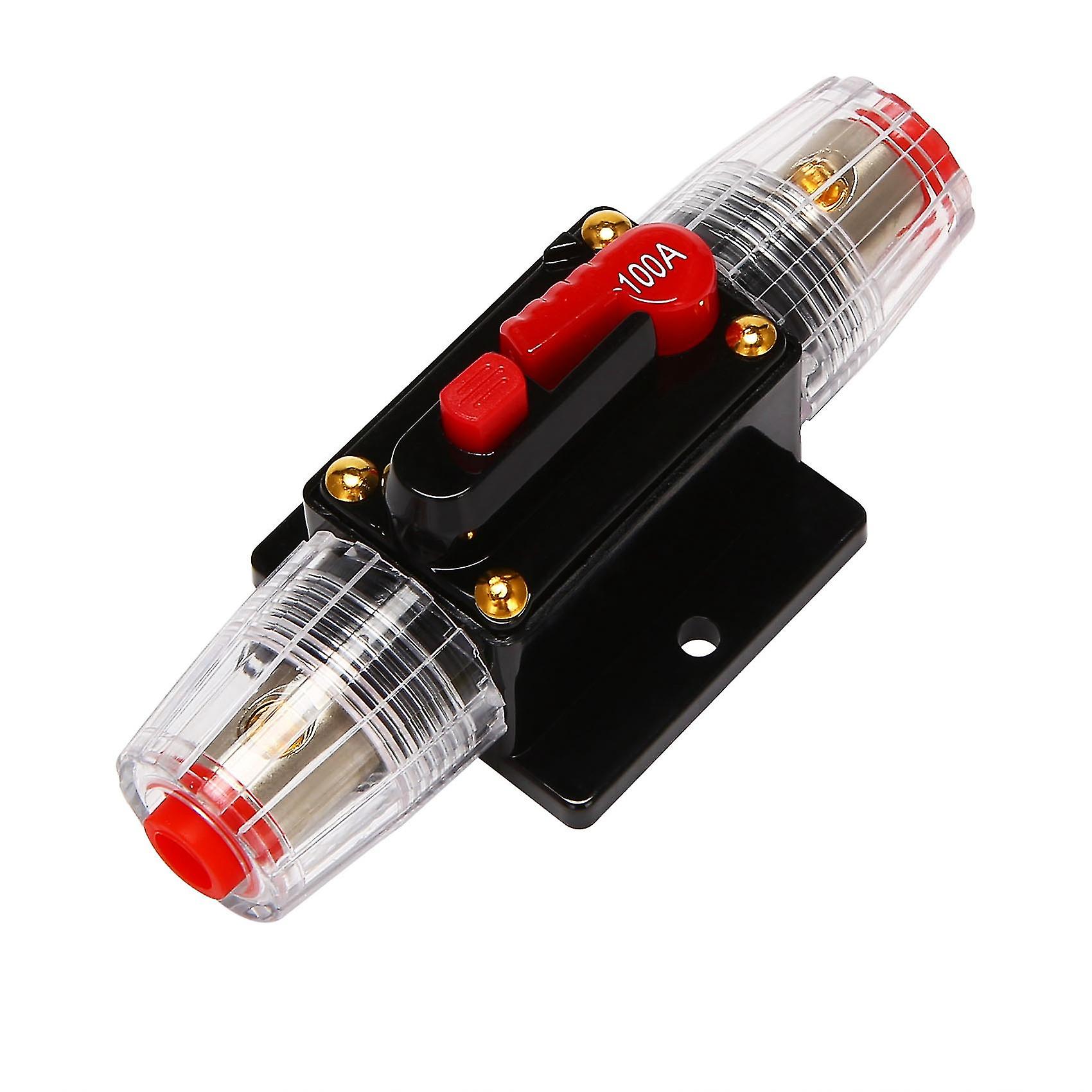 12v-24v Inline Auto Circuit Breaker 100a Reset S O