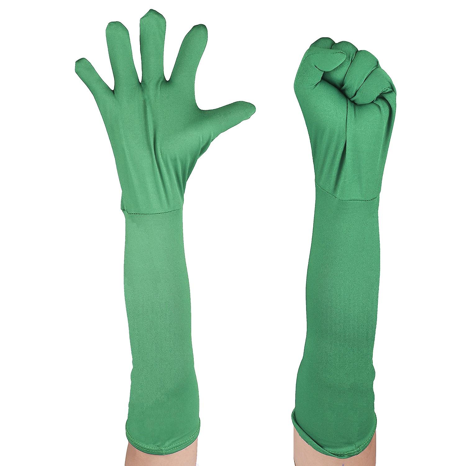 Grüne Chroma Key Handschuhe Chromakey Handschuh Unsichtbare Effekte Hintergrund Chroma Keying Grüne Handschuhe für 