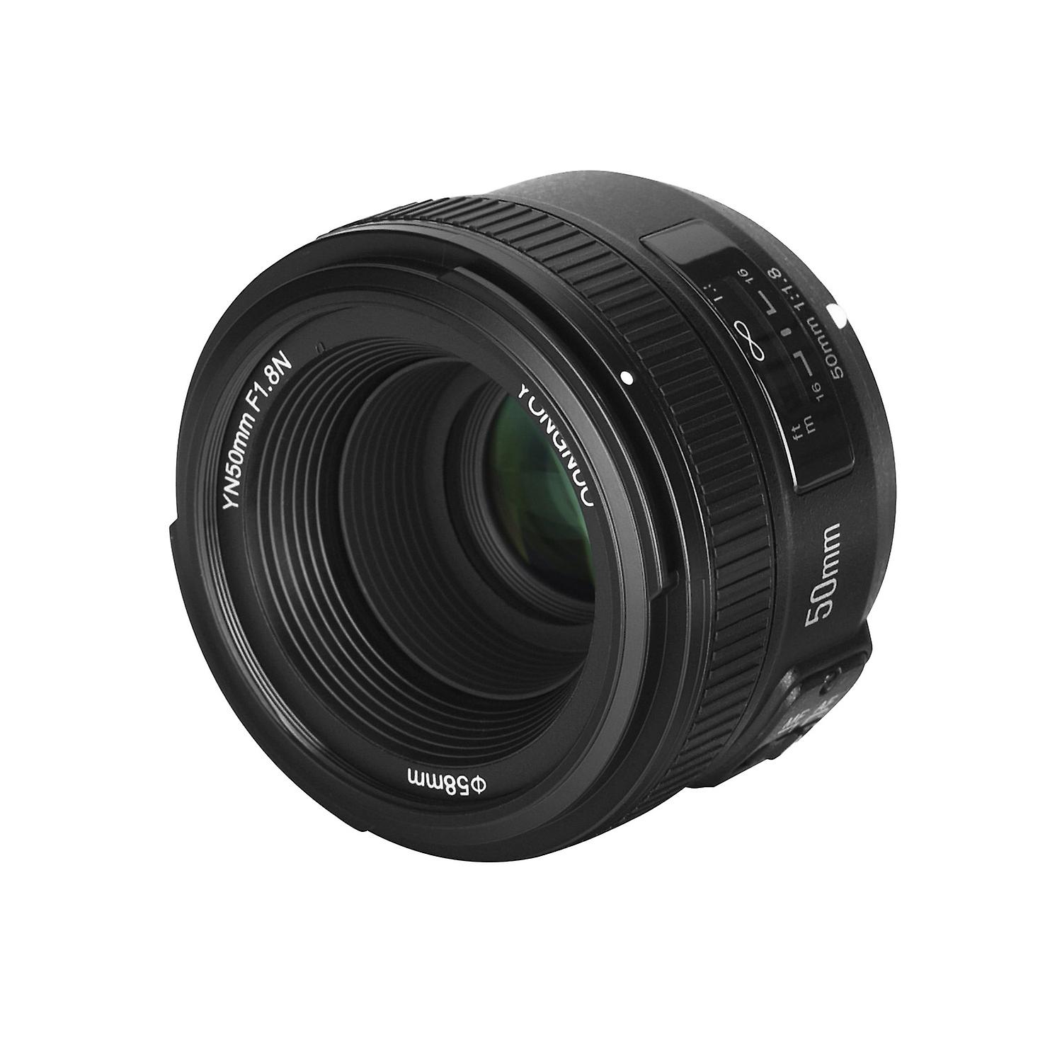 YONGNUO YN50mm F1.8 AF Lens 1:1.8 Standard Prime Lens Large Aperture Auto/Manual Focus for Nikon DSL