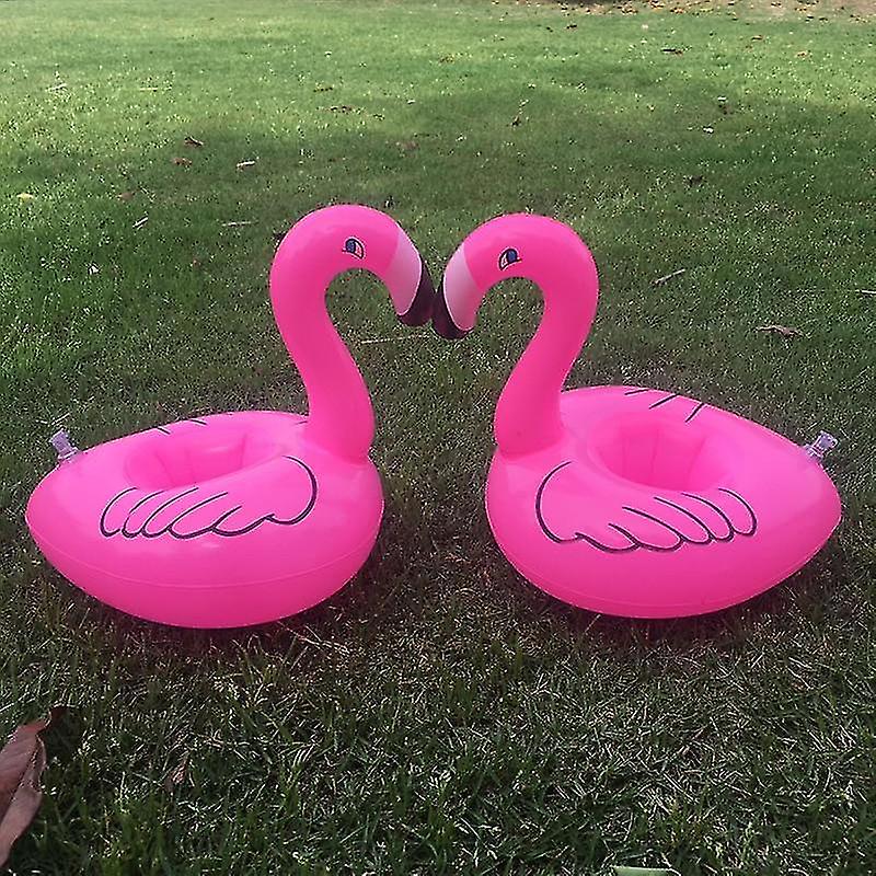 ビーチサンドトイフラミンゴインフレータブルカップホルダーウォータートイ