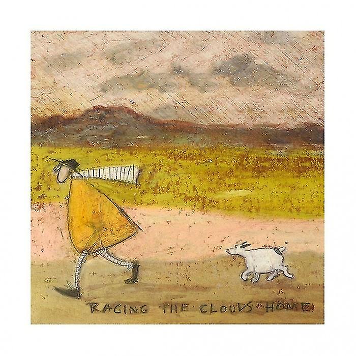 Sam Toft Racing The Clouds Home Print