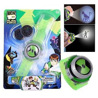 Ben 10 Projector Watch Toy Ben Ten Alien Force Omnitrix Watch Projection Action Figure Kids Toys