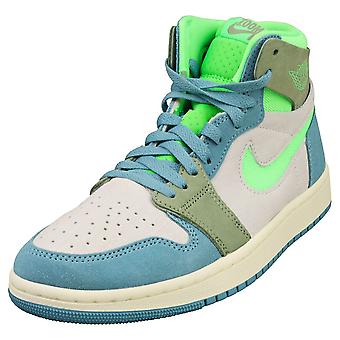 Nike Air Jordan Zm Air Baskets Mode Femme en Gris Bleu Fruugo CH