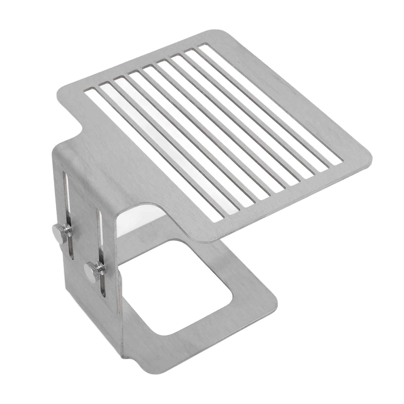 Coffee Machine Scale Rack Stainless Steel Height Adjustable Strong Weighing Rack Silver 