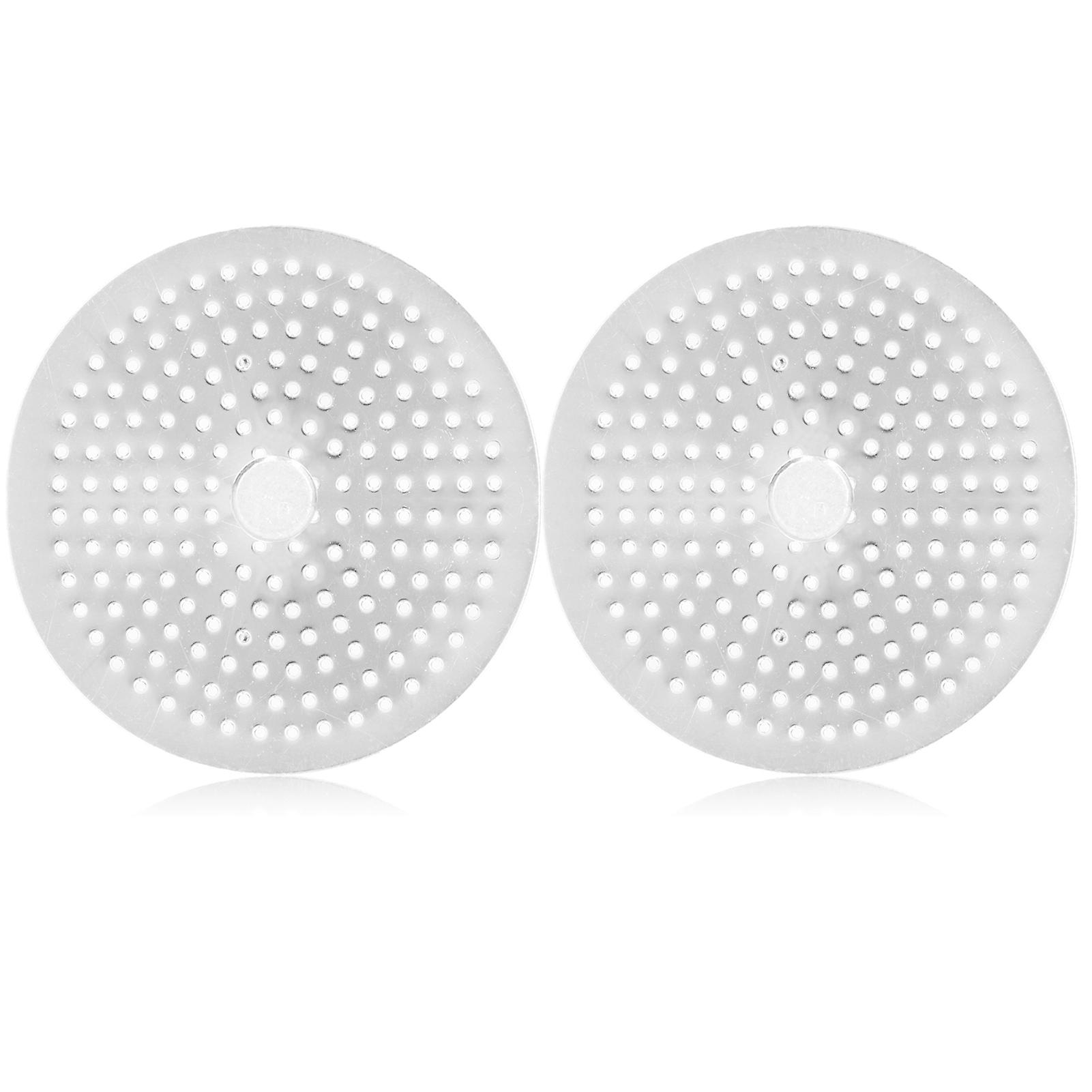 2pcs Coffee Press Replacement Filter Professional Coffee Press Replacement Filter Screen for Coffee House Restaurant4 Servings