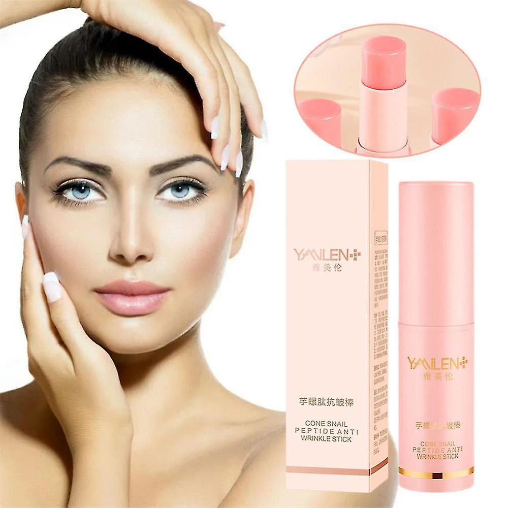1-3ks Collagen Multi Balm Stick Wrinkle Bounce Proti vráskam Tupý slimačí kužeľ Pokožka Hydratačný tónový balzam Brighten Peptide krém