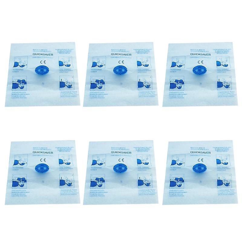 6pcs Cpr Mask