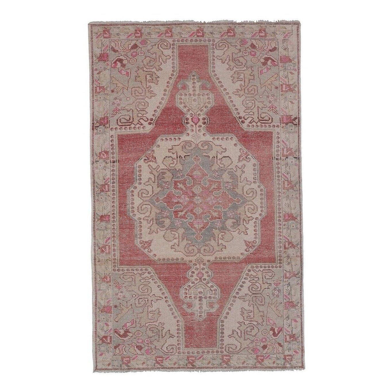 Flatweave Large Overdyed Oriental Turkey Oushak Rug