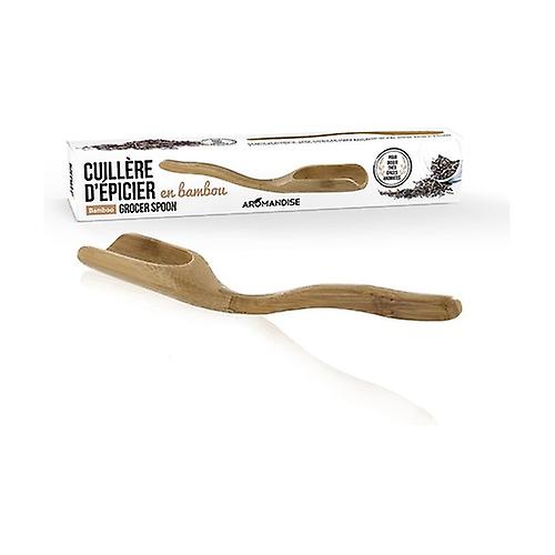 Bamboo grocer spoon 1 unit