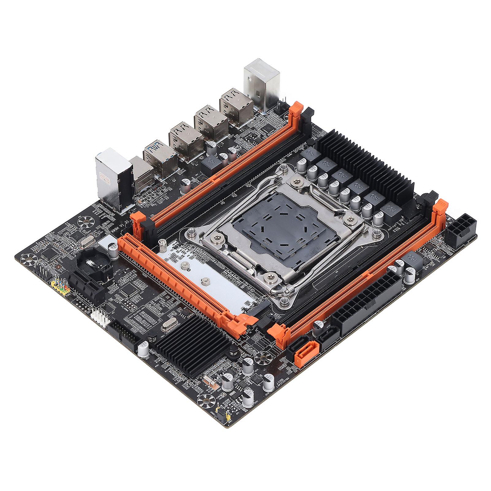 X99H Motherboard 4 DDR4 LGA2011 3 Pin Support CPU V3 V4 USB3.0 SATA Port PC Mainboard for Desktop 