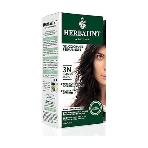 Herbatint 3N Dark Brown coloring 150 ml (Dark Brown)