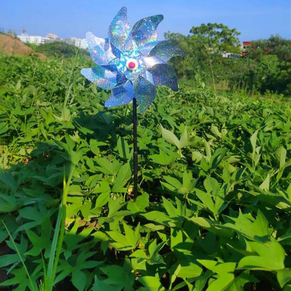 Bird Windmill Outdoor Birds Repellent PinWheels Reflective Windmill Bird Repellers
