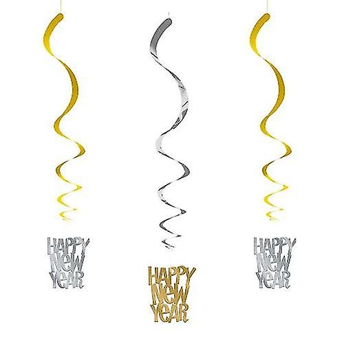 Décoration suspendue unique du Nouvel An (Pack de 3)