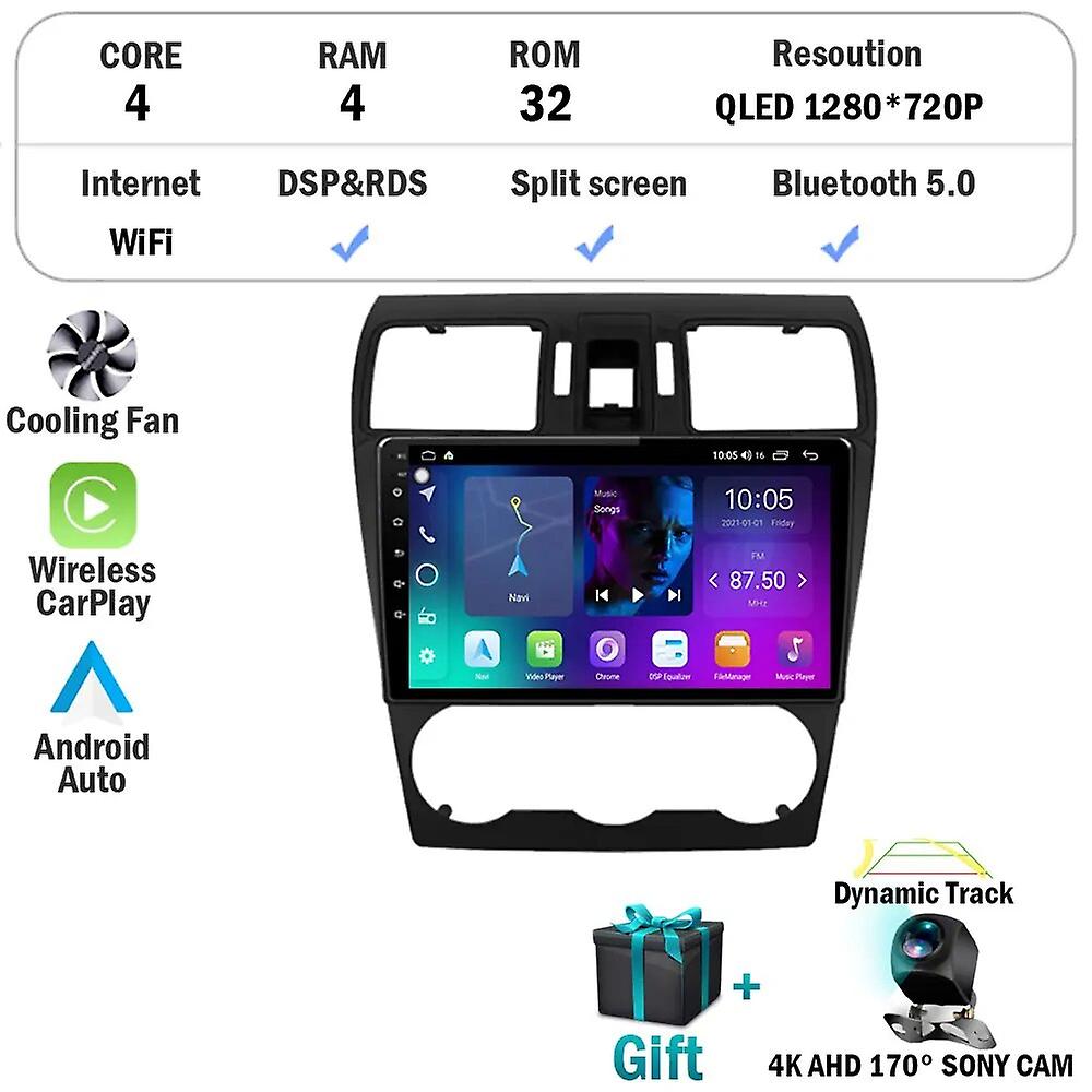 Android 13 Stereo Car Radio For Subaru Forester Xv Wrx 2012- 2015 For Impreza Multimedia Video Player Navigation Gps Head Unit