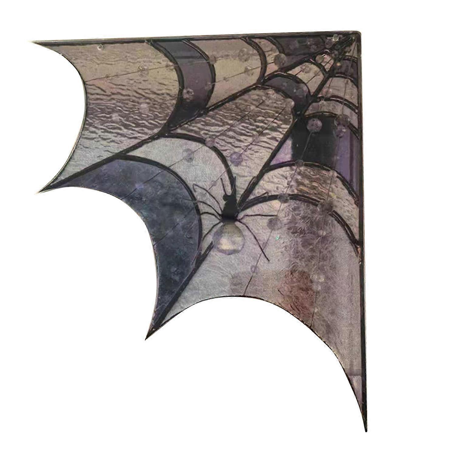 Rustic Gothic Spider Web Corner Home Decor for Halloween 2024