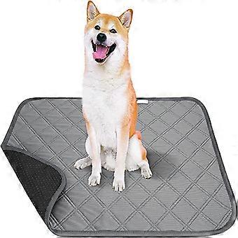 2 Dog Pee Mats, Learning Educator Mats, Reusable Waterproof Pad for Pee, Practical Sewing Dog Cat, Rabbit-6045cm
