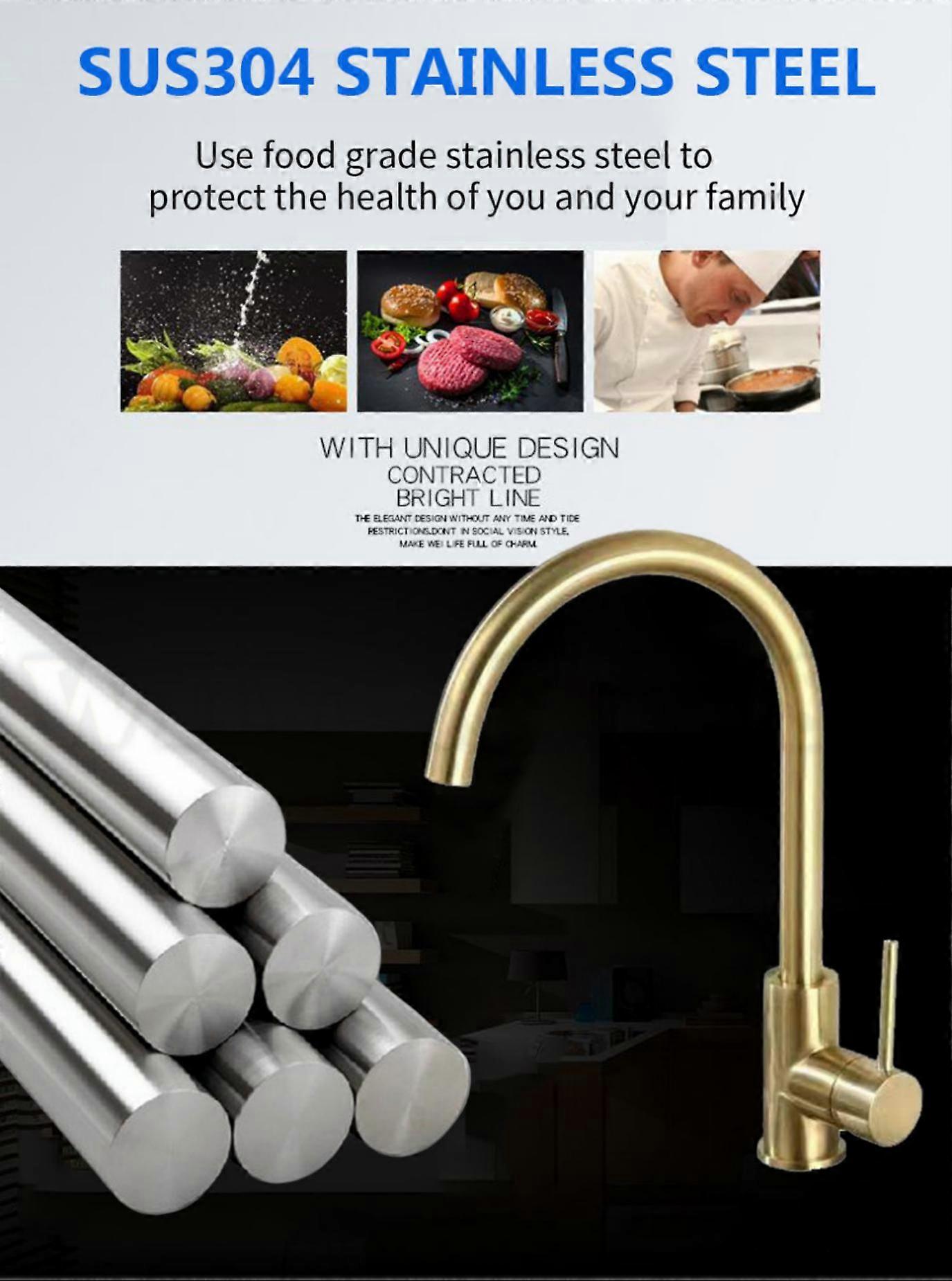 Kitchen mixer tap