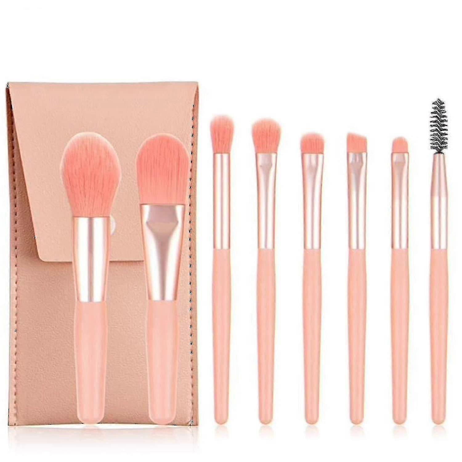 8-pack Travel Professional Makeup Brush Set_Dec