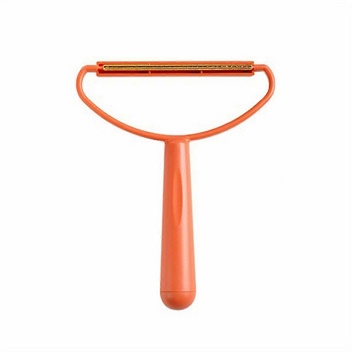Portable Lint Remover with Plastic Handle, Manual Uncharged Hair Cleaner for Wool Coats, Carpets, Car Mats, Blankets, and Furniture - No Battery Requi