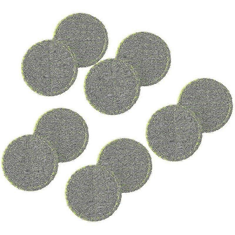 10pcs Replacement Pad For Cordless Electric Rotary Mop Scrubber Pad