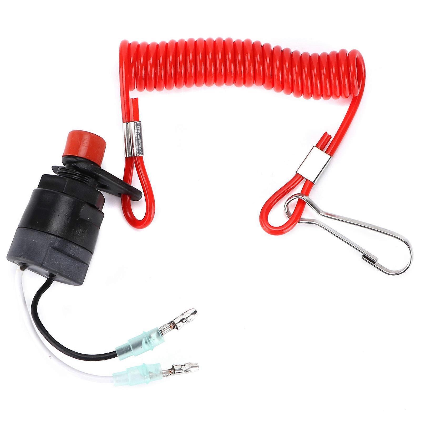 Marine Outboard Kill Switch 688?82575?01 Emergency Flameout Replacement for Yamaha F 9.9HP?250HP