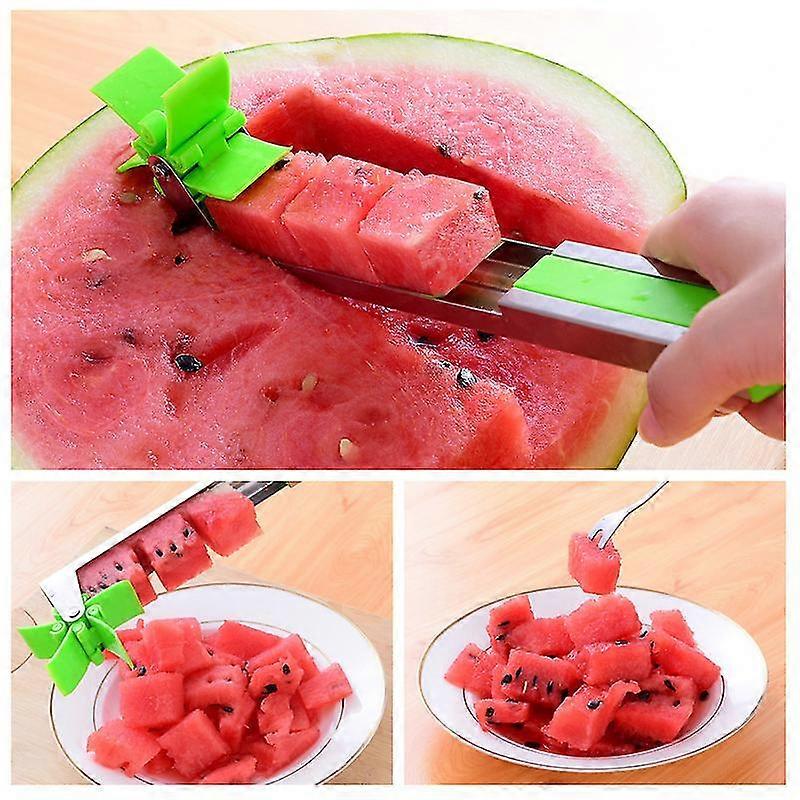 Watermelon Artifact Fruit Chopper Multi-function Prop Cutting And Lengthening304 Stainless Steel Magic Tool Kitchen Accessories