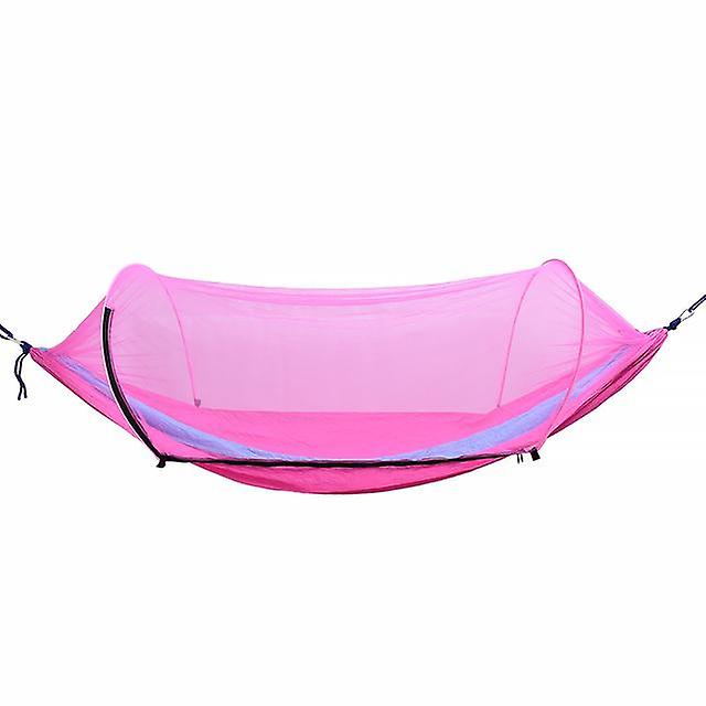 Portable Nylon Hammock Double Outdoor Hiking Camping Survival Mosquito Net Sleeping Bed Swing Hammock For Backpacking