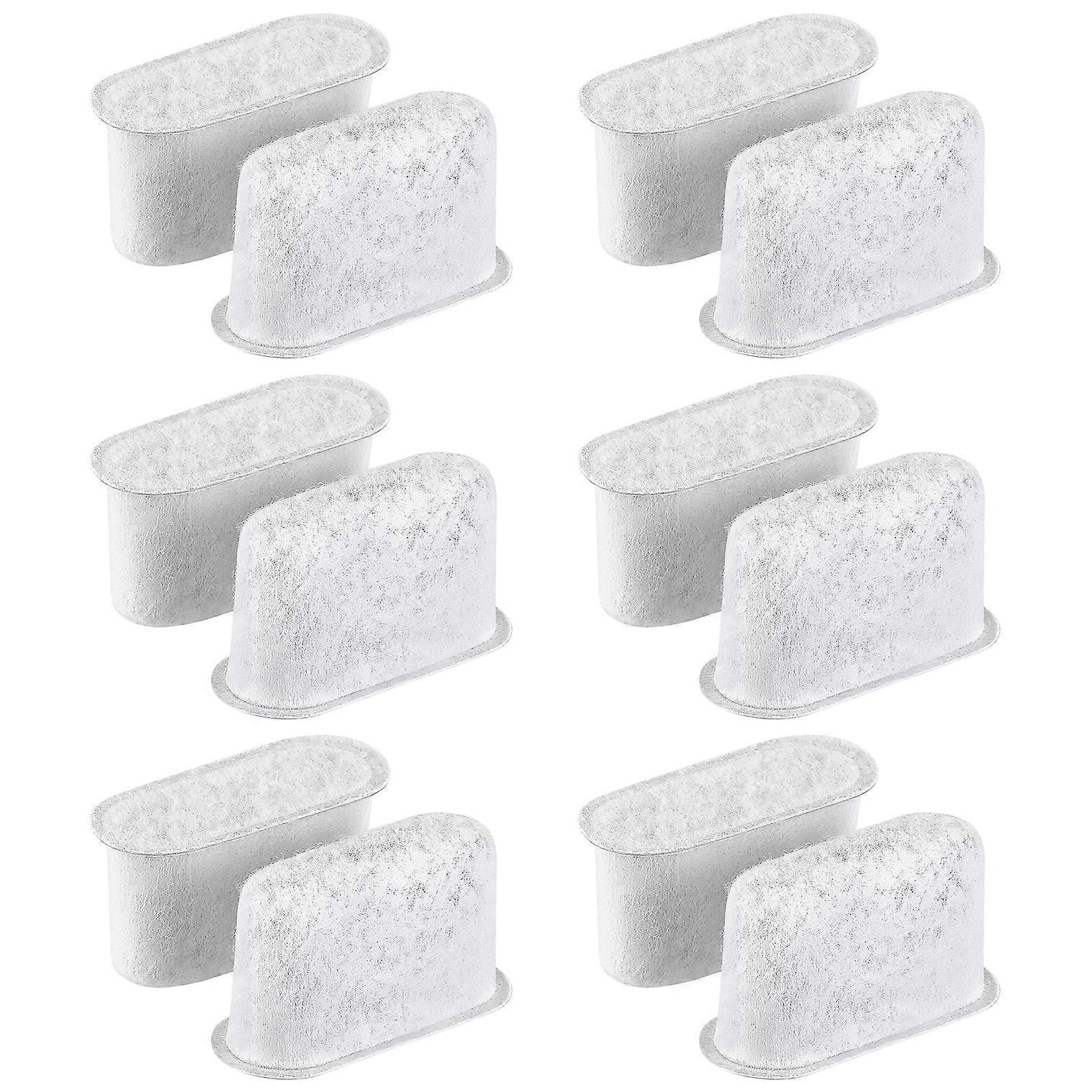 12pcs Filtering Bags Strainers Replacement Activated Charcoal Filters Compatible for Cuisinart Coffee Machine