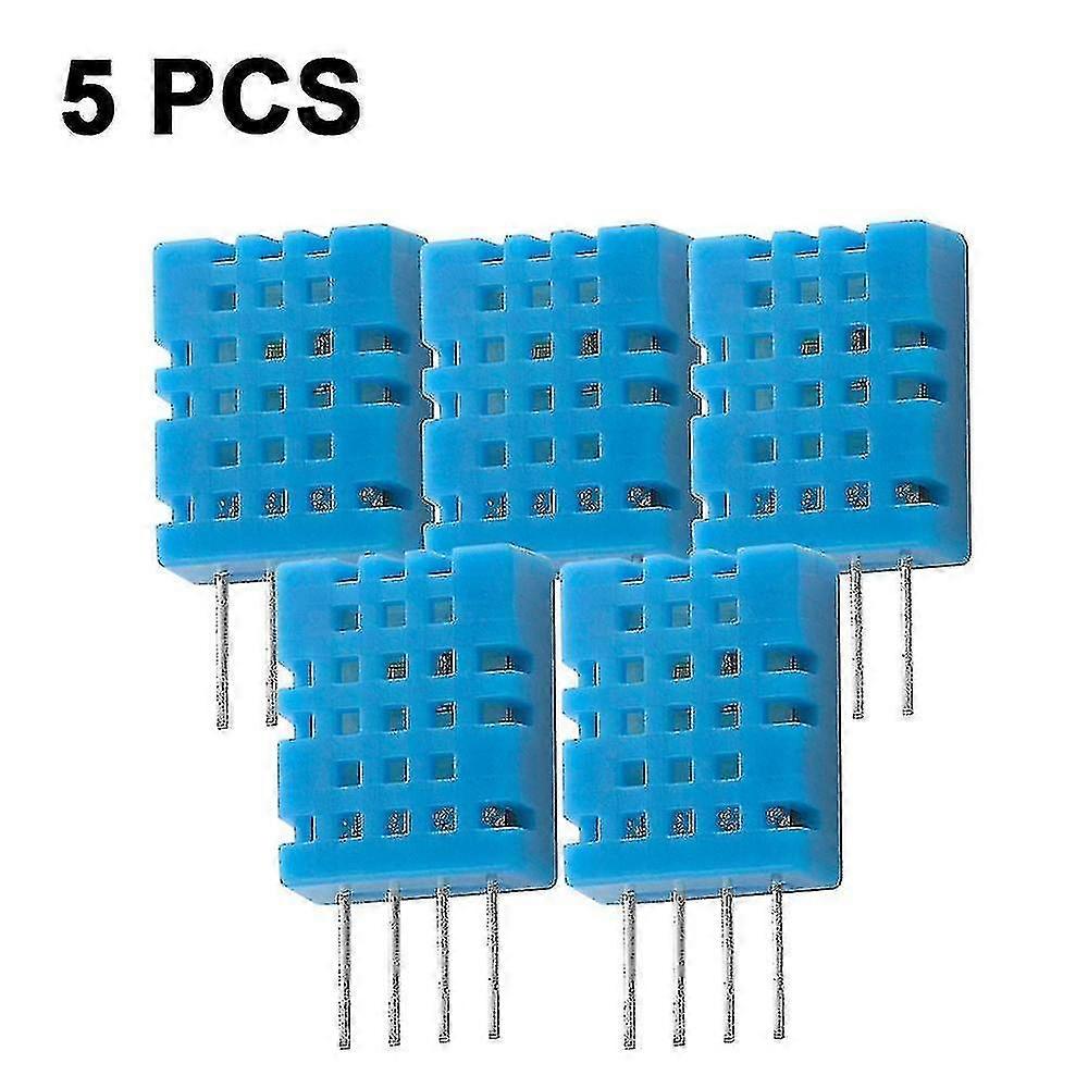5pcs Dht11 Temperature Humidity Sensor Module Digital Single Bus 5v With Jumper Wires For Arduino Ra