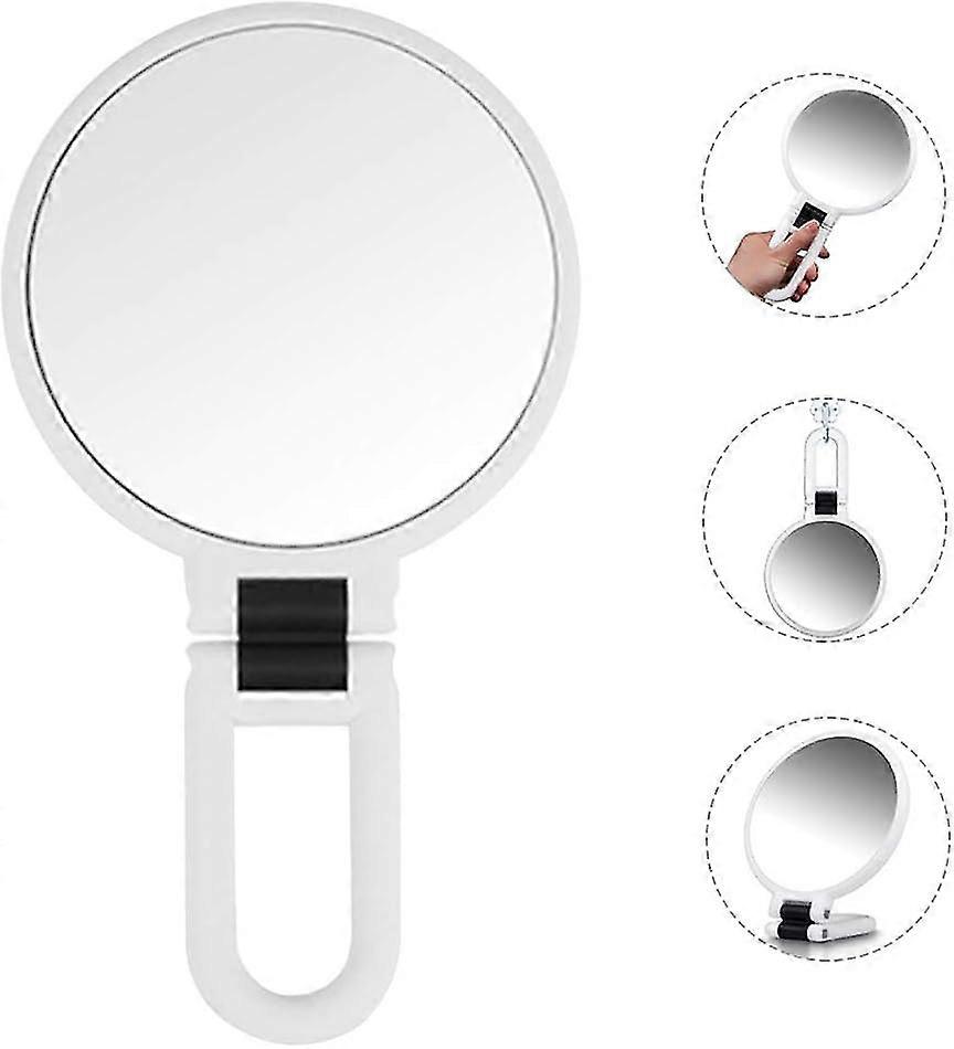 Double-sided Makeup Mirror, Magnifying Glass