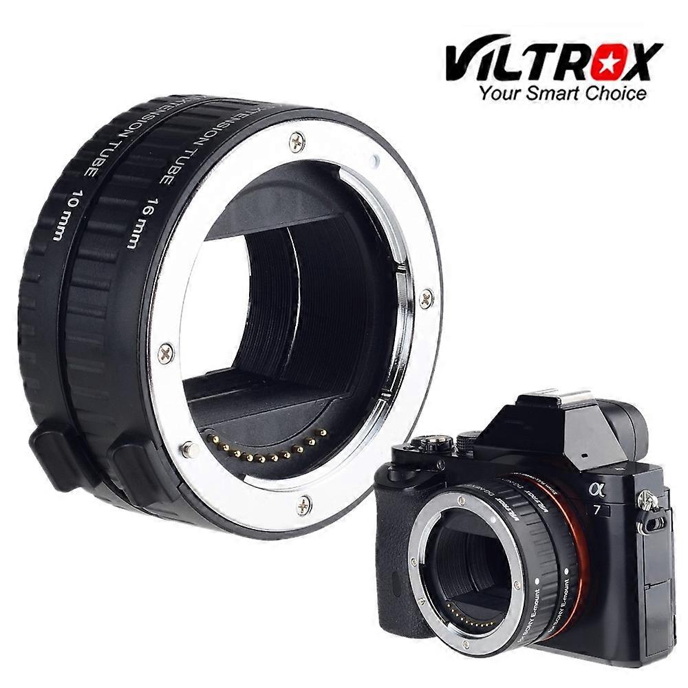 DG-NEX Adaptor Lensa Tabung Ekstensi Makro Fokus Otomatis untuk Kamera Sony E Mount A9 A7II A7RII A7SII A6500 A6300