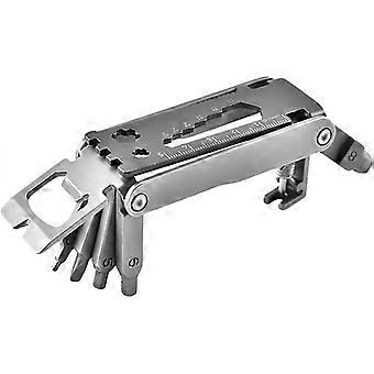 Bicycle Repair Toolbox Multifunctional Small Tools Portable Mechanic Bicycle Accessories (silver) (1pcs)