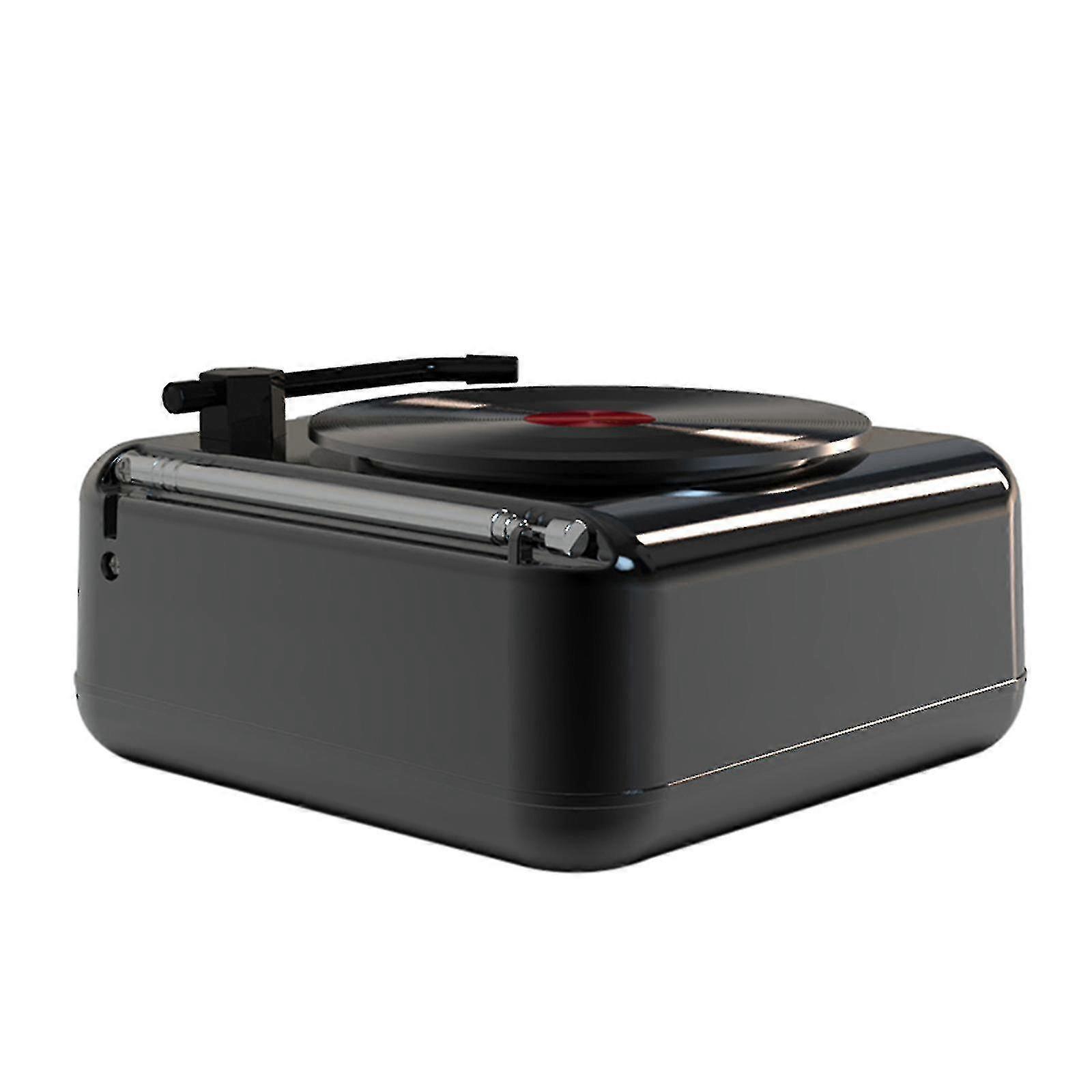 Turntable Record Player Portable Vinyl Record Player With Built-in Speakers Classic Vinyl Player