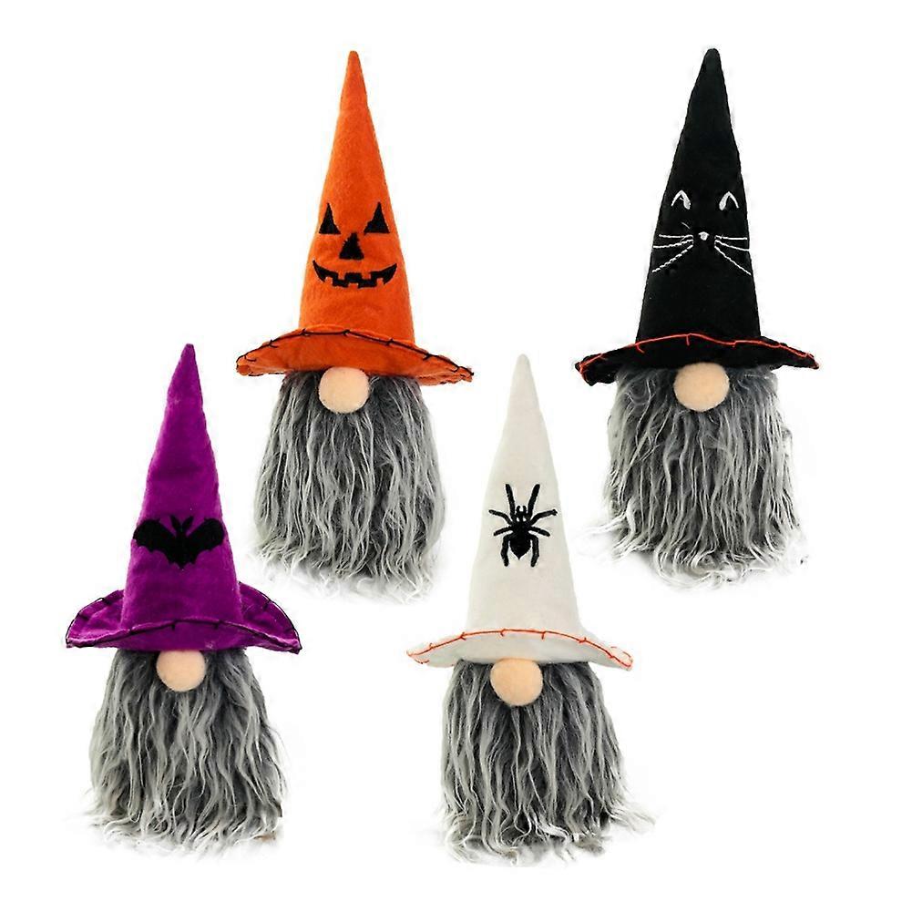 Halloween Gnomes Plush Decorations, Elf Doll for Home Decor Household Ornaments Halloween Table Dec