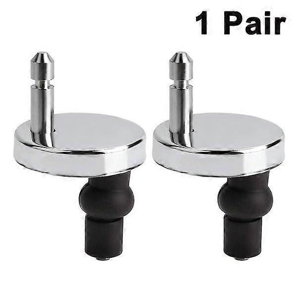 1 Pair Toilet Seat Hinge Fixings for Compatibility
