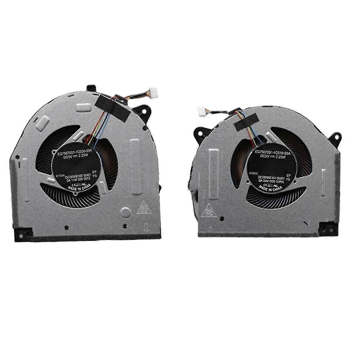 مروحة تبريد وحدة المعالجة المركزية GPU للكمبيوتر المحمول ل Legion Y7000-2019 Y540-15IRH 5F10S13886 DC28000E3F1