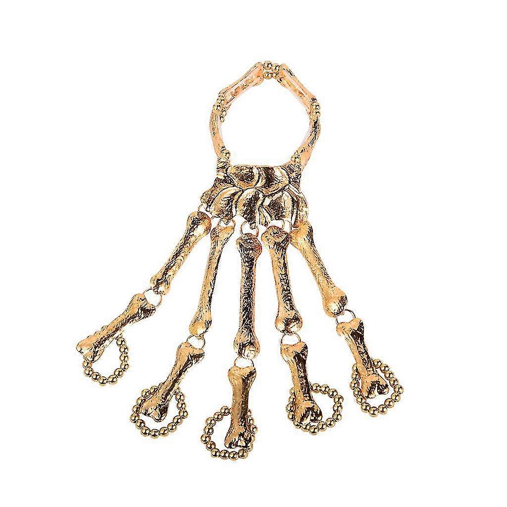 Exaggerated Skull Bracelet Ghost Claw Linking Halloween Ornament