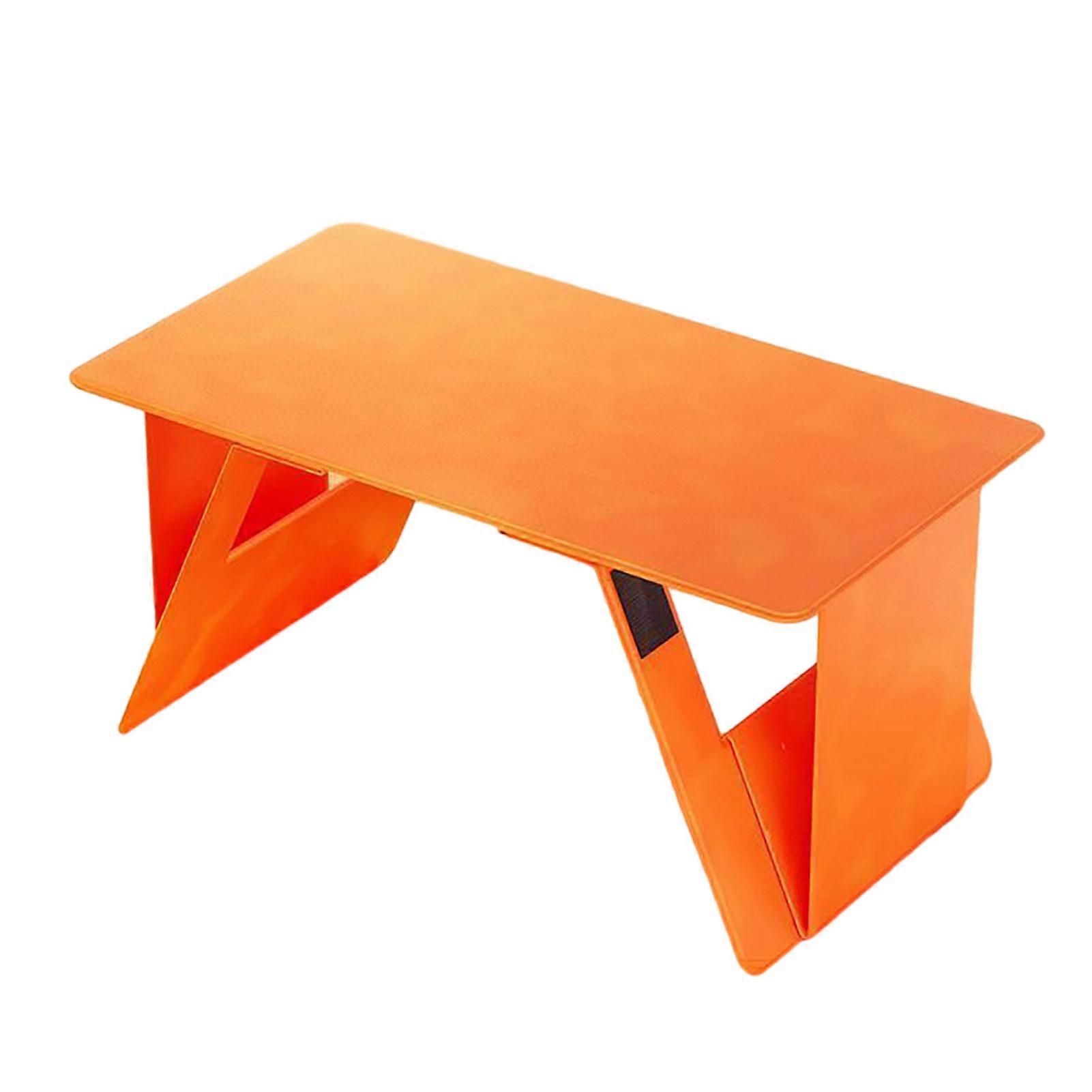 Laptop Stand Space-saving Foldable Computer Support Stand Adjustable Small Laptop Desk for Home Bedroom