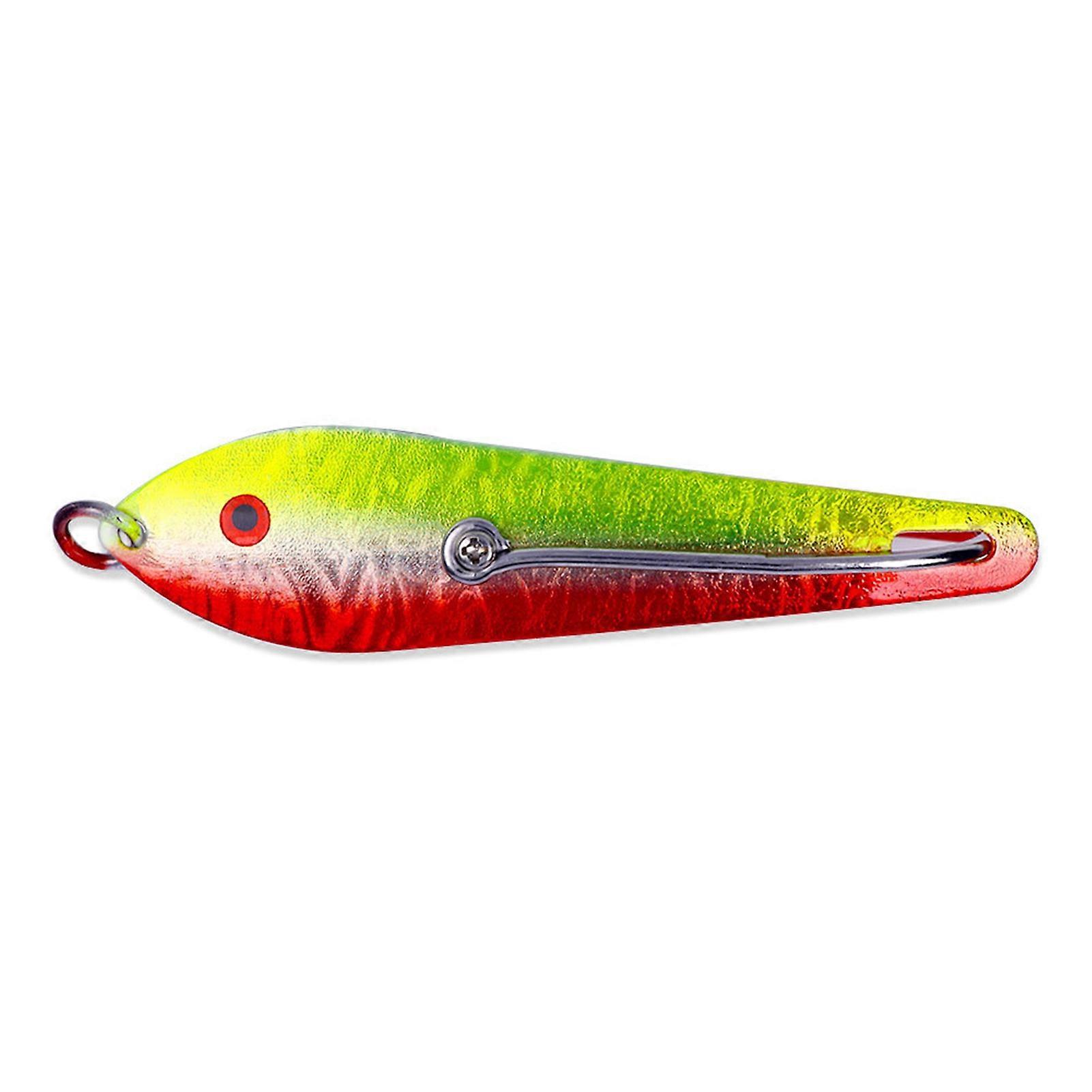 Kaesi Fishing Lure Bright Color Great Fidelity for All Water Area Easy Installation Anti-rust Angling Sharp Hook Reusable Angling Hard Bait Fishing Su
