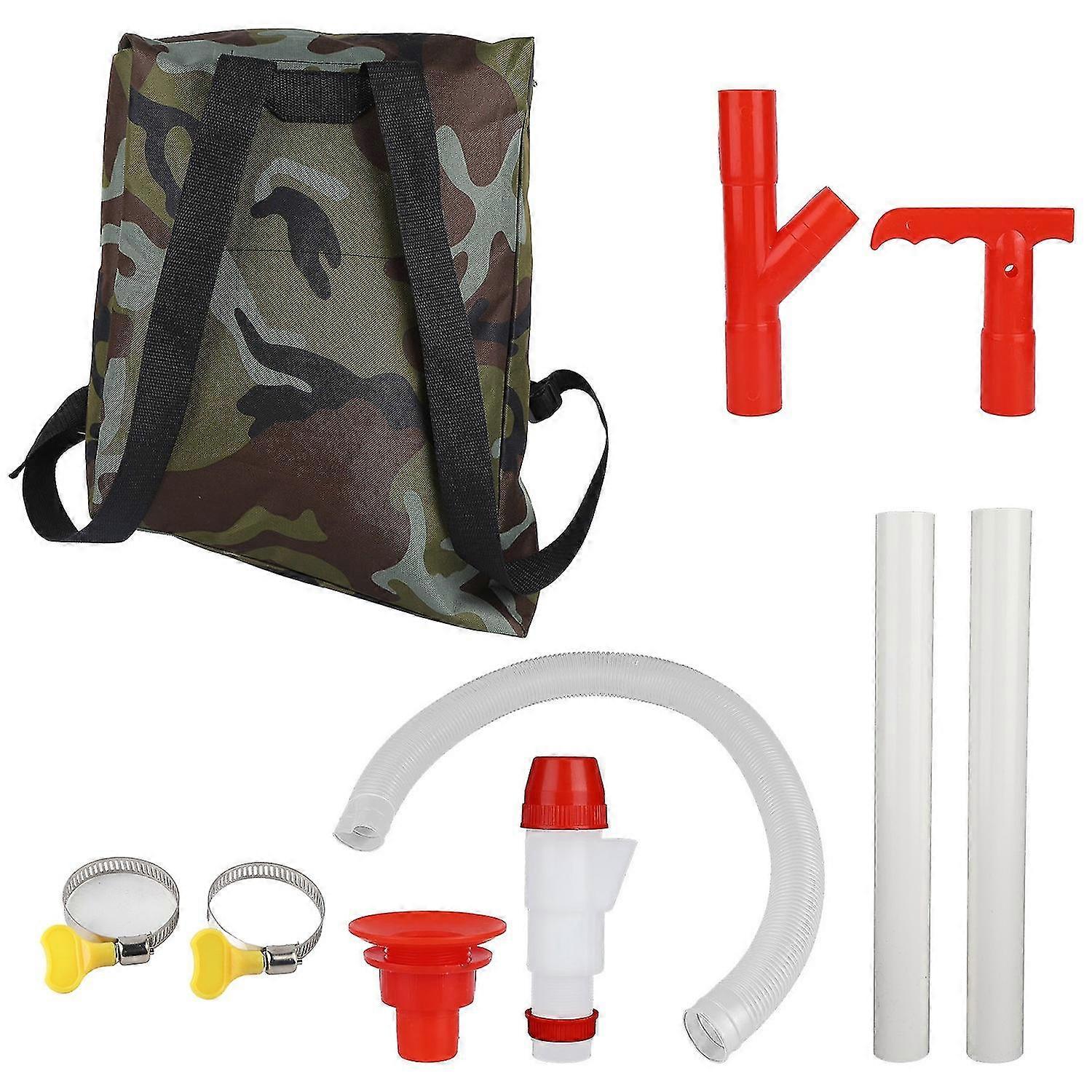 Manual Fertilizer Spreader Fertilizing Tool with Bag compatible with Farm Corn Vegetables Sugar Cane