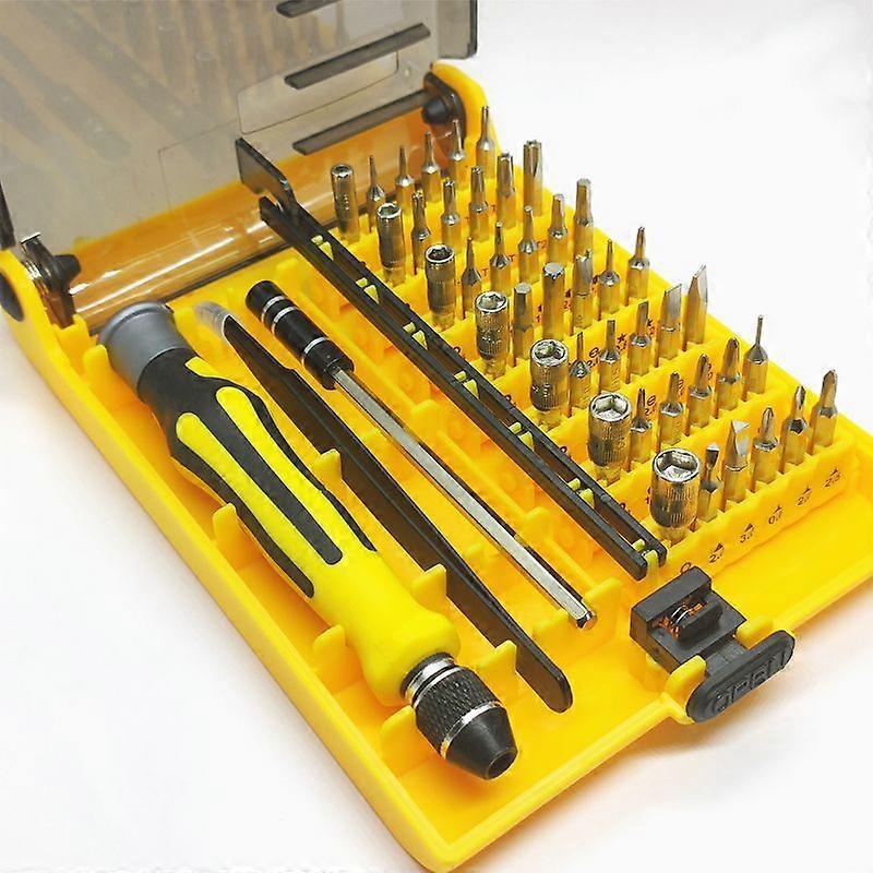 45 in 1 Screwdriver Kit (T3/4/./20, Triangle, Star.) Compatible with Computer, Electrical, Mobile, TV Repairs
