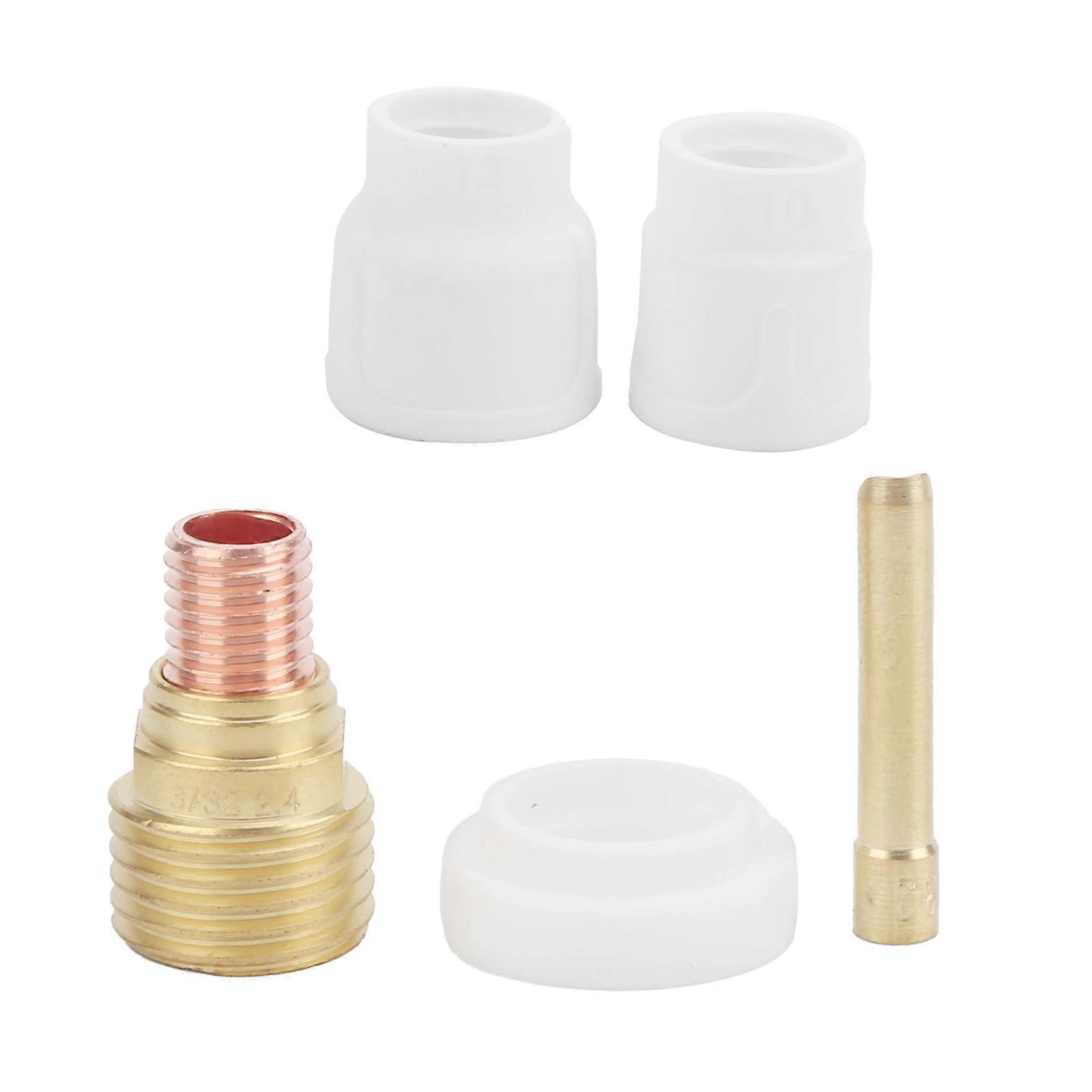 Keramischer Schweißbecher??? Set weiß 10 # 12 # Düsenzubehör für Argon-Lichtbogenschweißzange WP-9/20