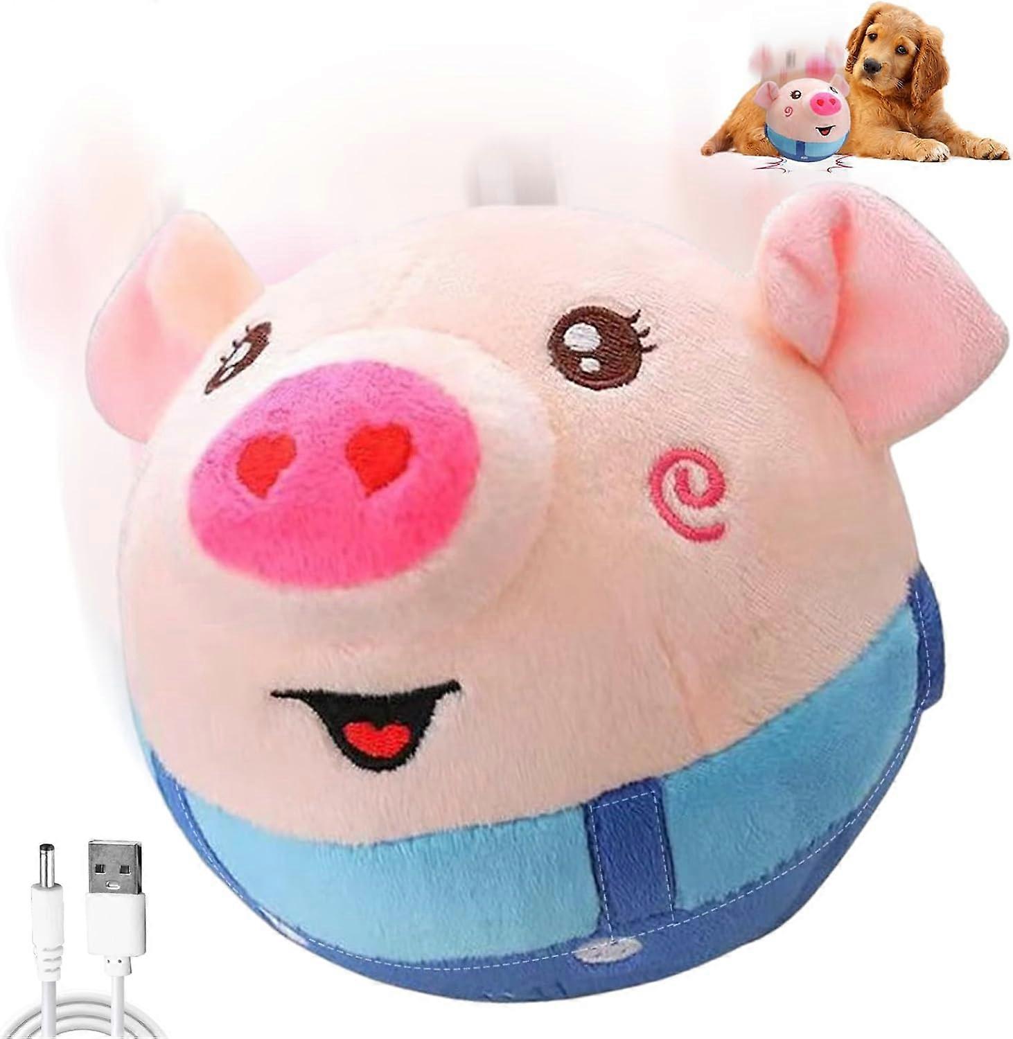 Active Moving Pet Plush Toy Interactive Dog Toys Talking Shake - Main Image