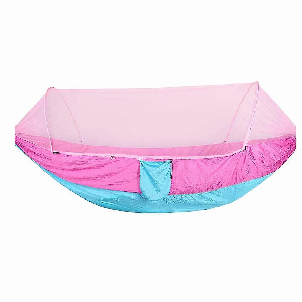 Automatic Speed Open, Outdoor Single and Double Nylon Cloth Camping Hammock for Camping