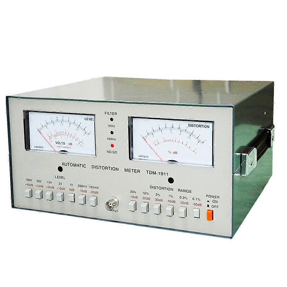 Tdm1911 0.01%~30% Automatic Audio Distortion Meter 100mv~100v Electrical Level Detection Signal Waveform Purity Tester