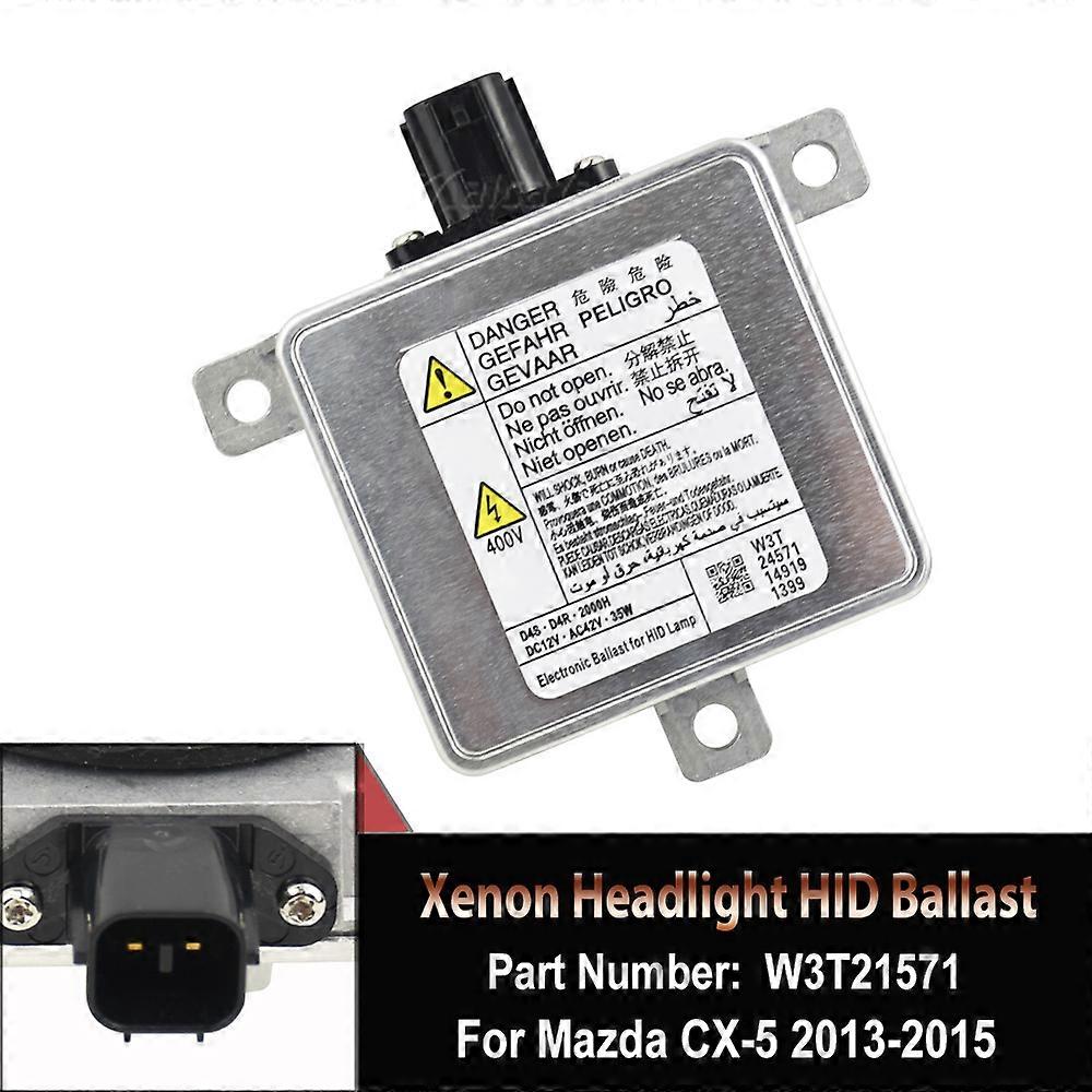 Xenon Headlight HID Ballast Control Unit Module D4S D4R W3T21571 W3T23371 BHN3510H3 for Mitsubishi Mazda CX-5