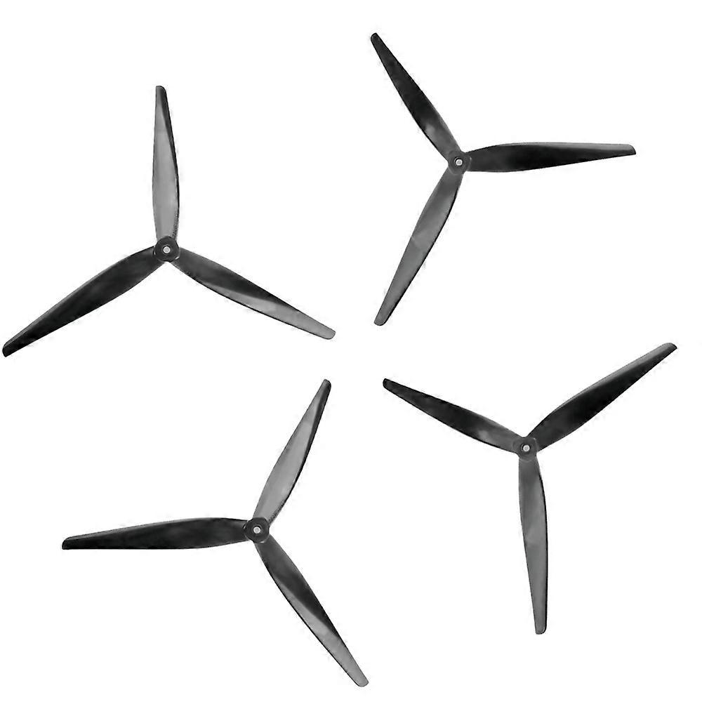 1Pairs 13X9X3V2 13Inch CW CCW 3 Blade/Tri-Blade Black Propeller FPV Prop