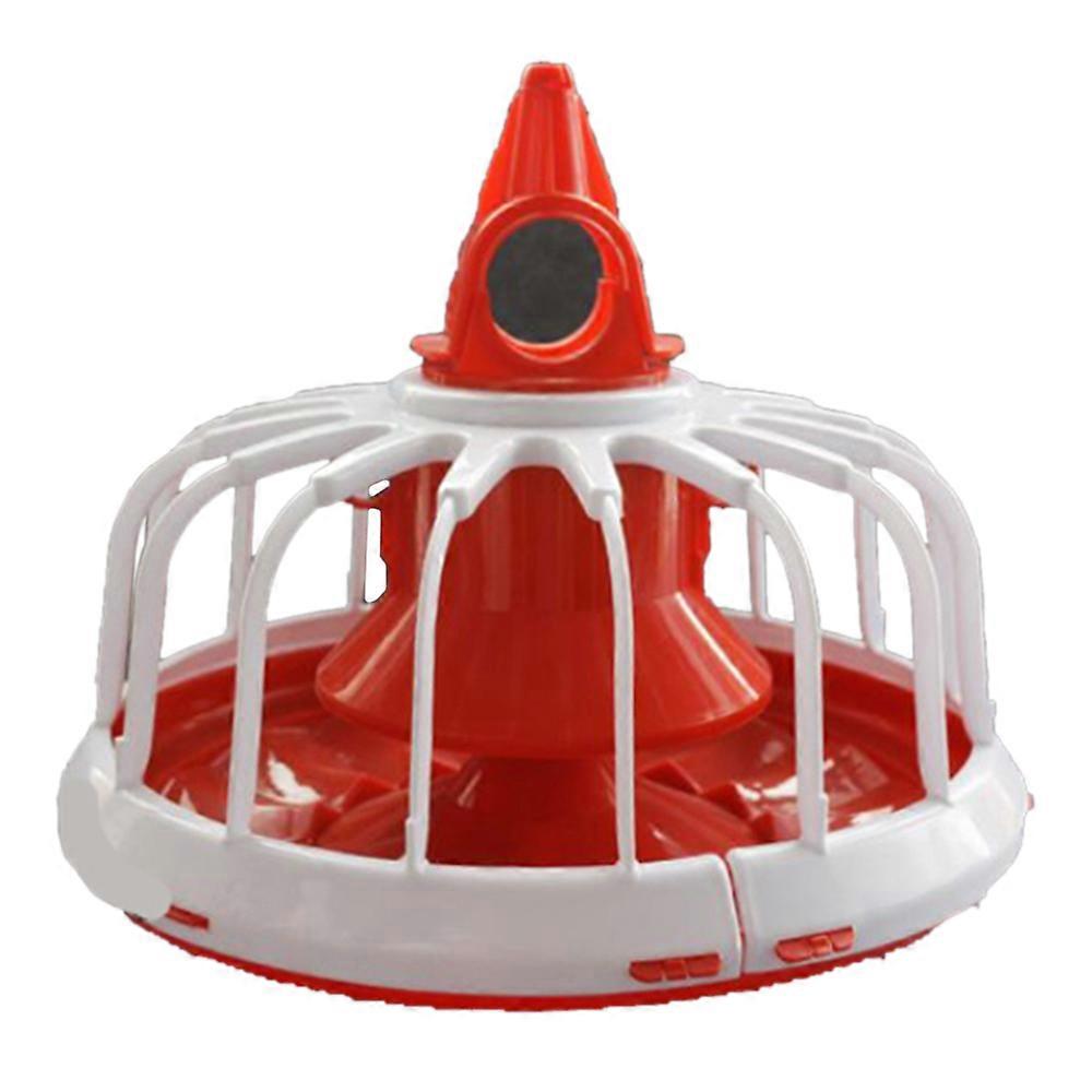 Chicken Fodder Bucket Slot Barrel Feeder Automatic